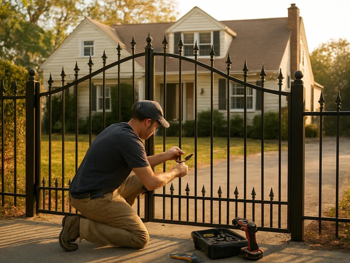 Keane Gates Repair work in Levittown